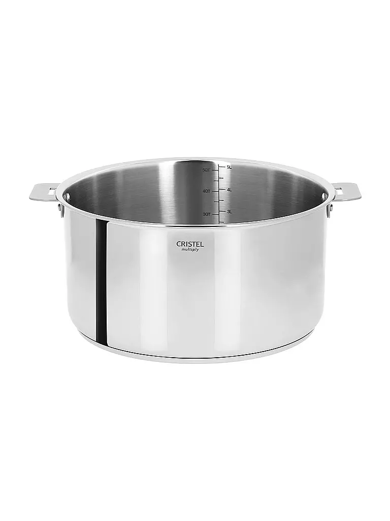 CRISTEL FRANCE | Casserole 16cm/1,7l CASTELINE Inox | silber