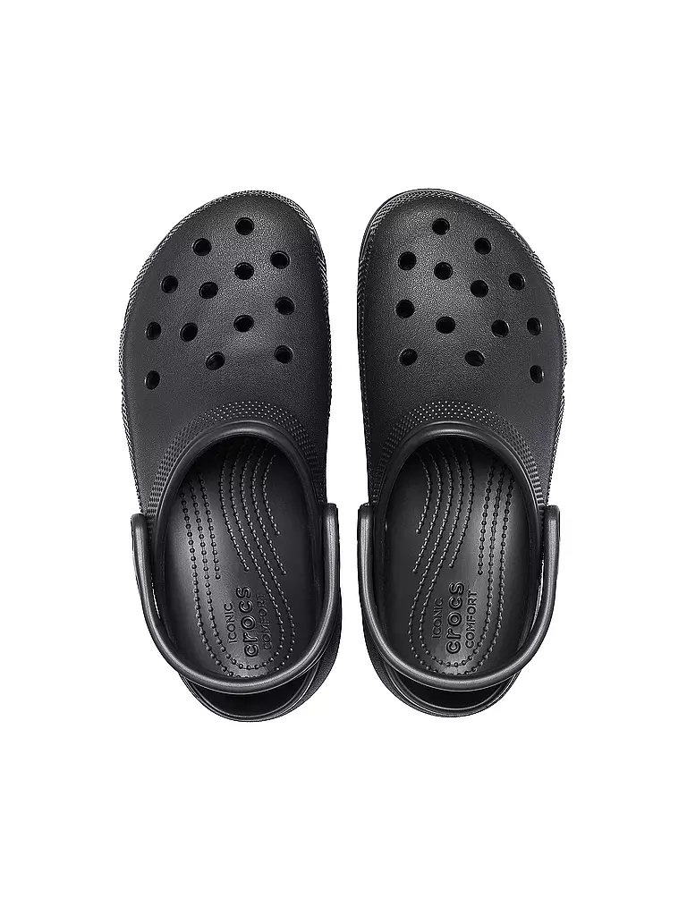 CROCS | Pantoletten CLASSIC PLATFORM CLOG | Noir