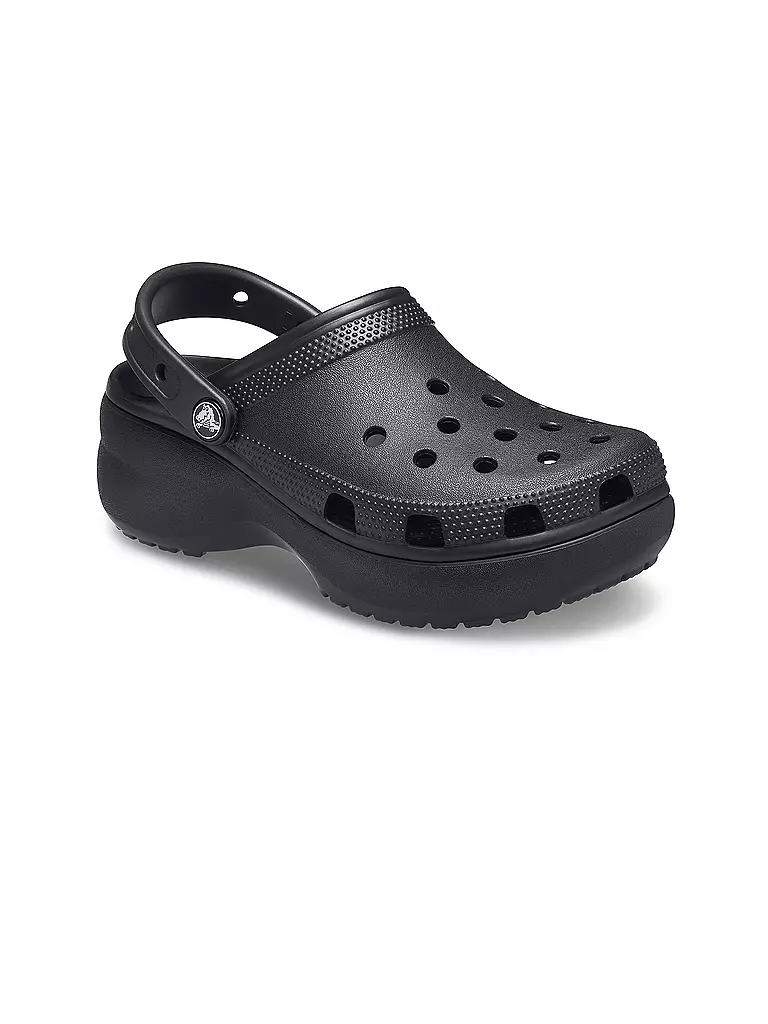 CROCS | Pantoletten CLASSIC PLATFORM CLOG | Noir