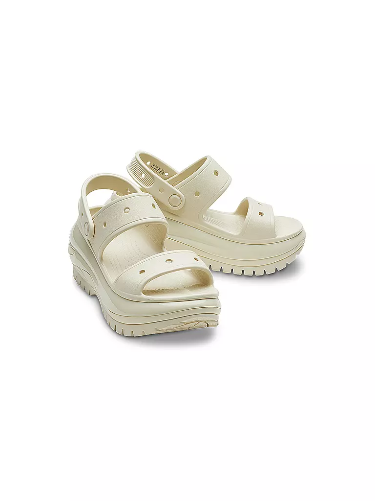 CROCS | Pantoletten MEGA CRUSH SANDAL | Crème