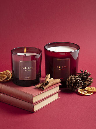 CULTI | Bougie de Noël 270g petite GIOIA Rouge