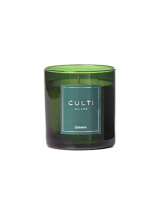 CULTI | Bougie de Noël 270g petite GEMMA Vert