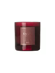 CULTI | Bougie de Noël 270g petite GEMMA Vert | Rouge foncé