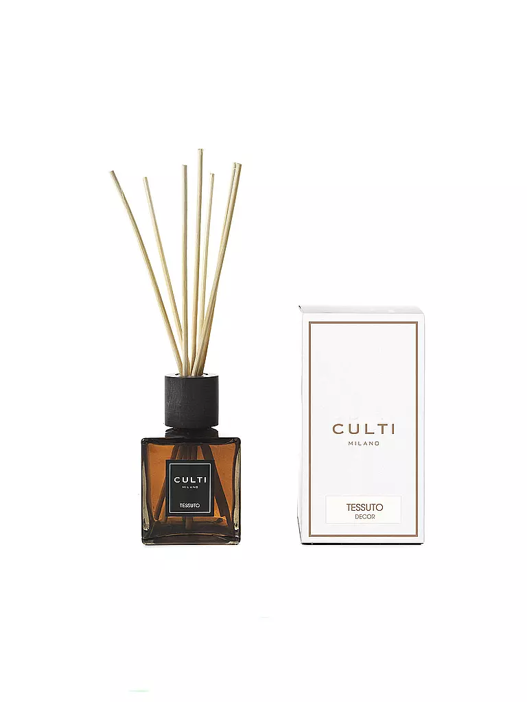 CULTI | Diffuseur de parfum d'ambiance Decor Classic 250ml - Parfum Tessuto | Multicolore