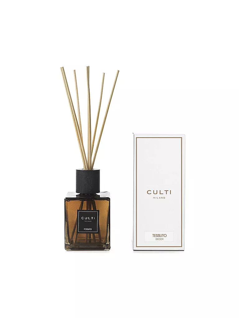 CULTI | Diffuseur de parfum d'intérieur Decor Classic 500ml - Parfum Tessuto | Multicolore