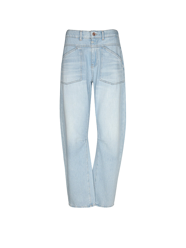 Jeans Balloon Fit 7/8 SELENA bleu clair L/L32