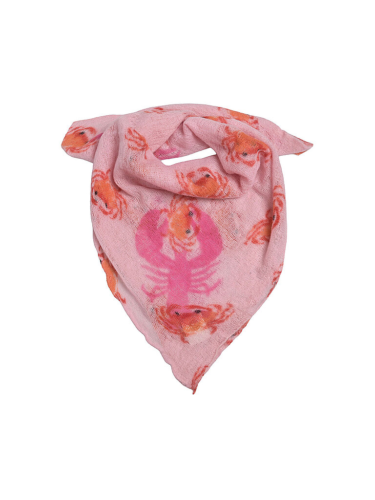 Écharpe en cachemire rose