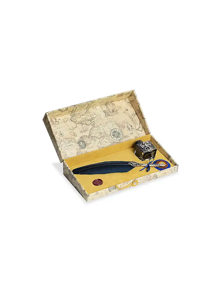 DALLAITI | Schreibset mit Federhalter Gold | Or