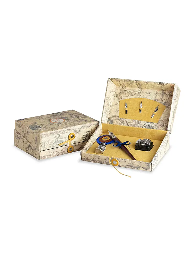 DALLAITI | Schreibset mit Holzstift Gold | Or