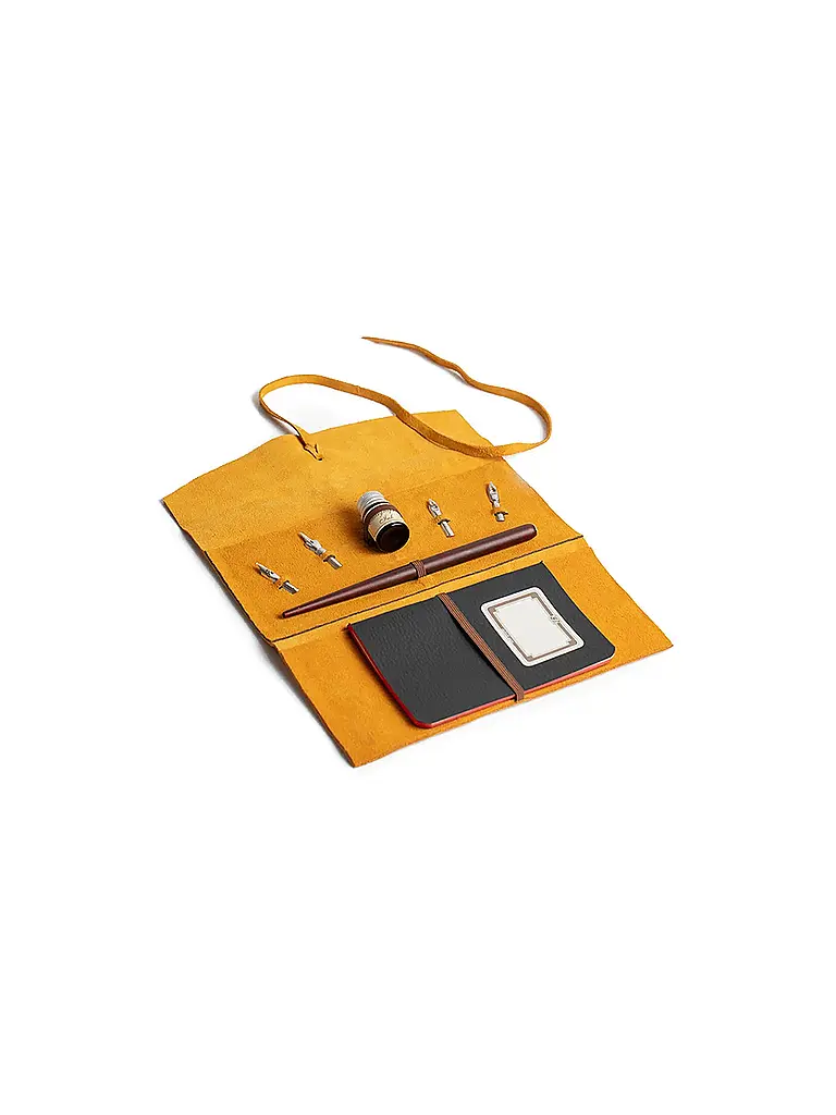 DALLAITI | Schreibset mit Notizbuch Gold | Or