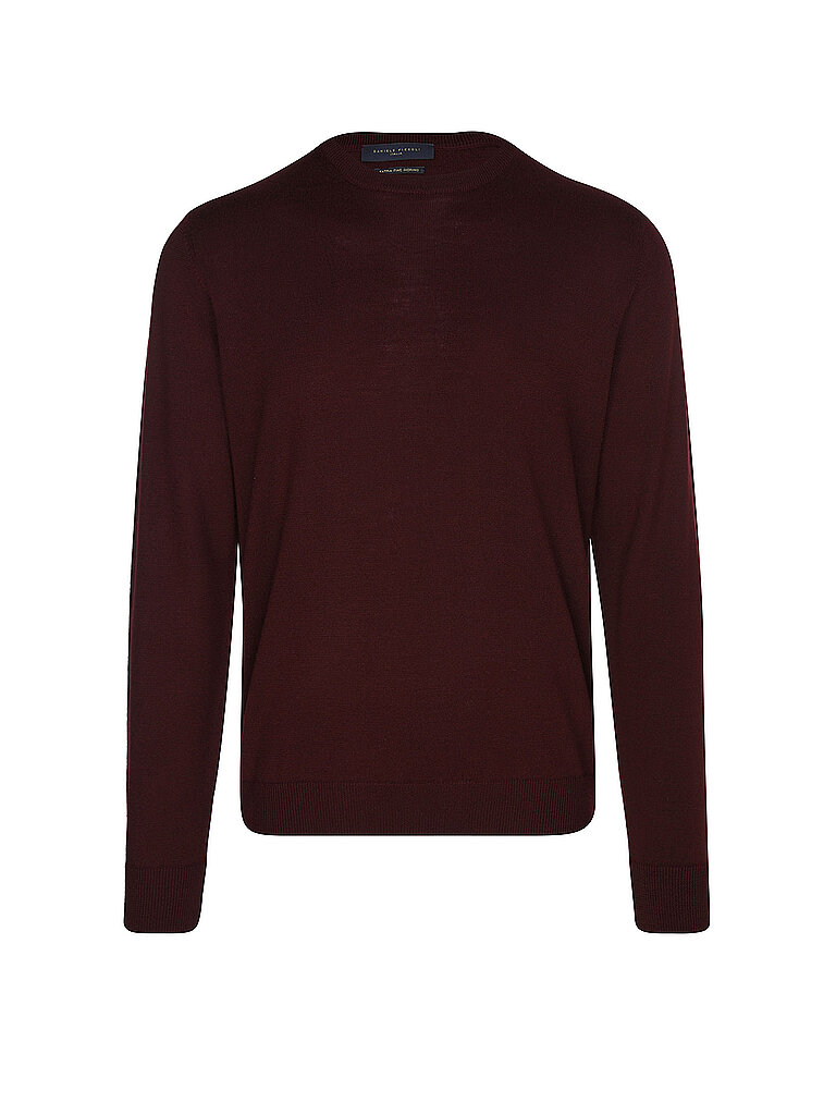 Pull rouge foncé XXL