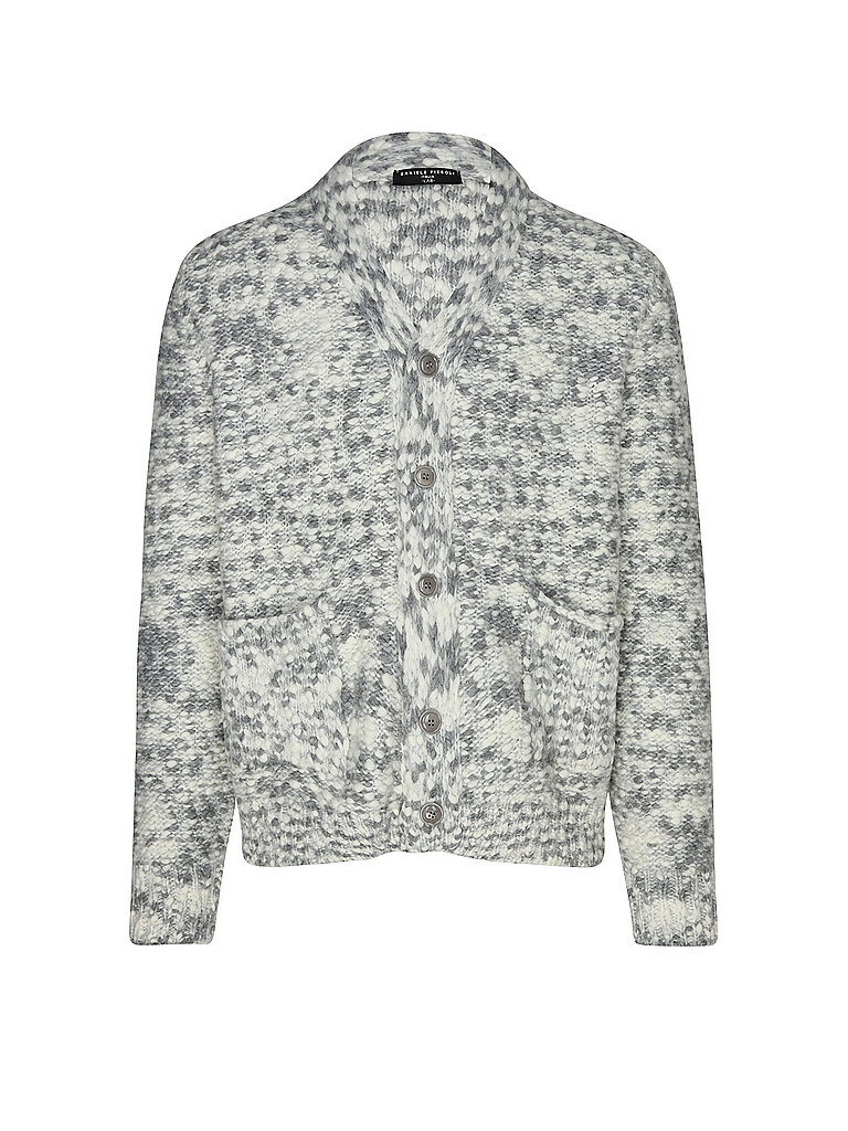 Gilet en tricot gris L