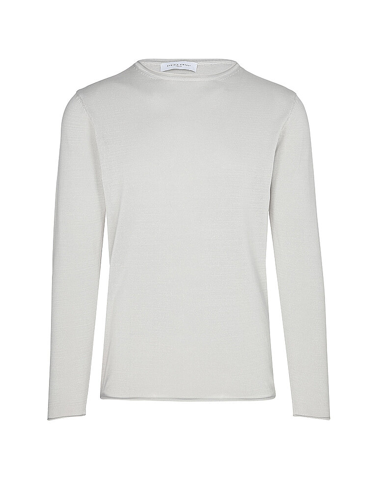 Pull-over gris clair L