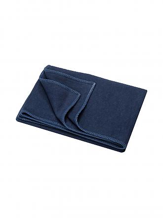 DAVID FUSSENEGGER | Couvre-lit - Plaid "Sylt" 140x200cm (Marine)