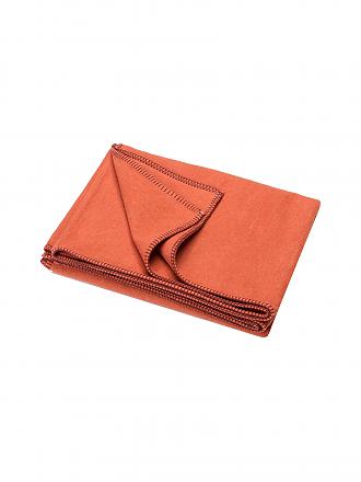 DAVID FUSSENEGGER | Tagesdecke - Plaid "Sylt" 140x200cm (Terracotta)