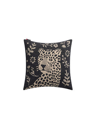 DAVID FUSSENEGGER | Housse de coussin SILVRETTA 50x50cm Leo Anthracite