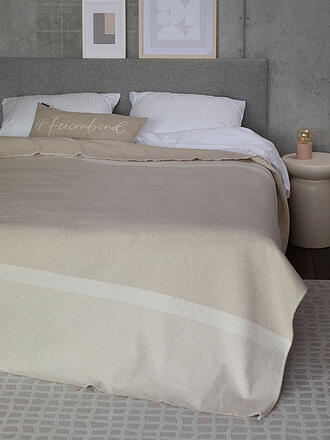 DAVID FUSSENEGGER | Couverture - Plaid 220x240cm LUCA Nature