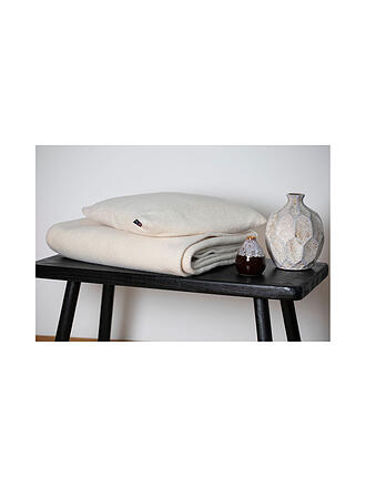 DAVID FUSSENEGGER | Housse de coussin CORDI Uni 40x40cm Blanc cassé