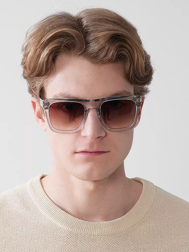 DAVID BECKHAM | Lunettes de soleil DB7000/S FLAT | hellgrau