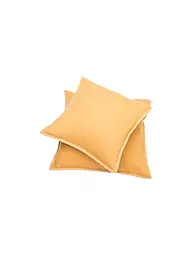 DAVID FUSSENEGGER | Housse de coussin 50x50cm "Sylt" (Filz Mele) | Jaune