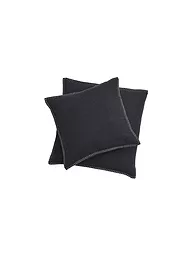 DAVID FUSSENEGGER | Housse de coussin 50x50cm "Sylt" (Filz Mele) | Gris