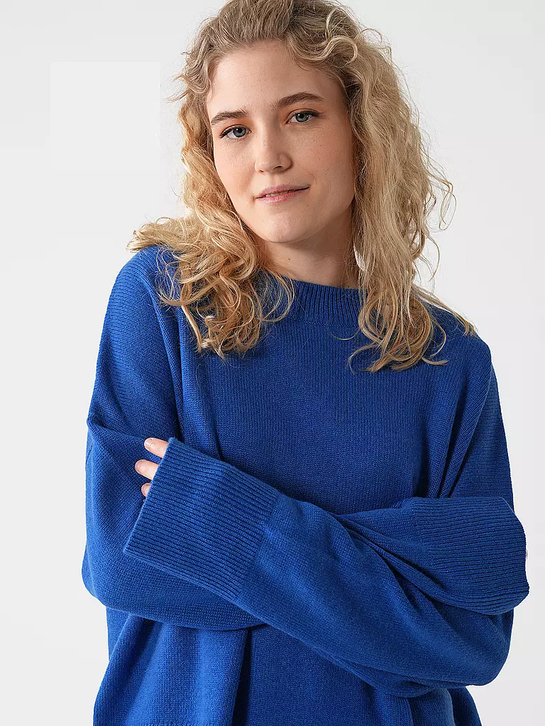 DAVIDA | Kaschmirpullover | Bleu foncé