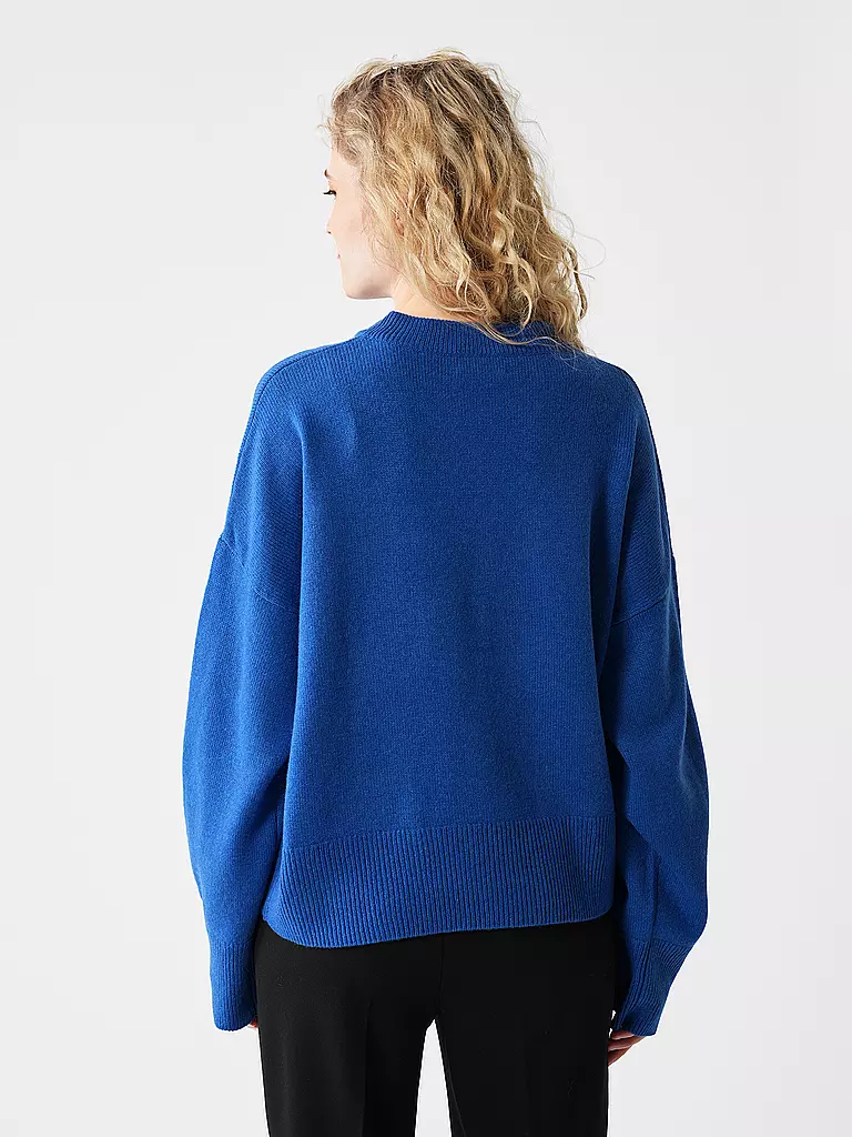 DAVIDA | Kaschmirpullover | Bleu foncé