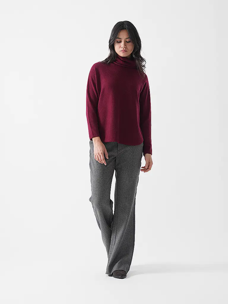 DAVIDA | Pull cachemire | Rouge