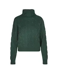 DAVIDA | Pull en cachemire CHUNKY CABLE | Vert