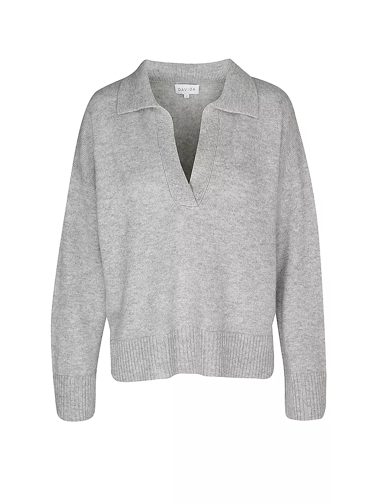 DAVIDA | Pull en cachemire | Gris clair