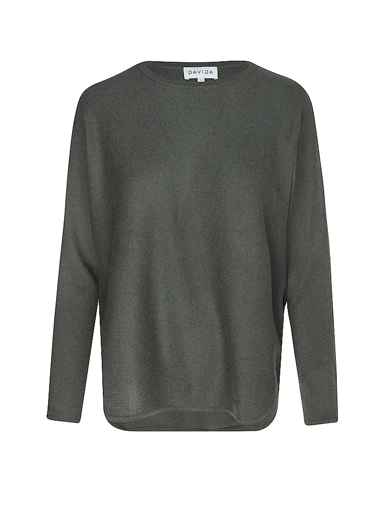 DAVIDA | Pull en cachemire | Vert foncé