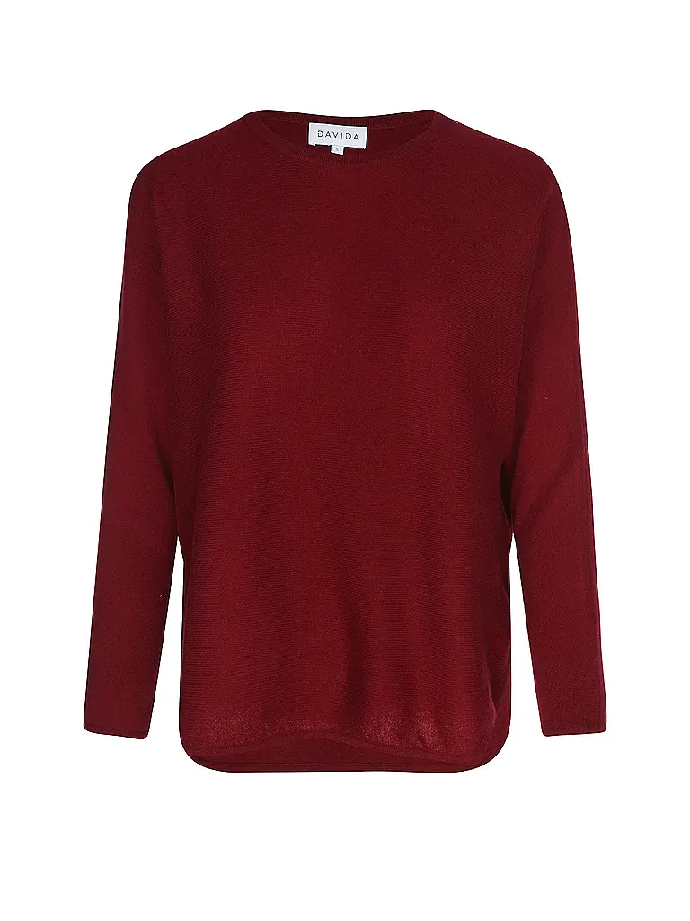 DAVIDA | Pull en cachemire | Rouge