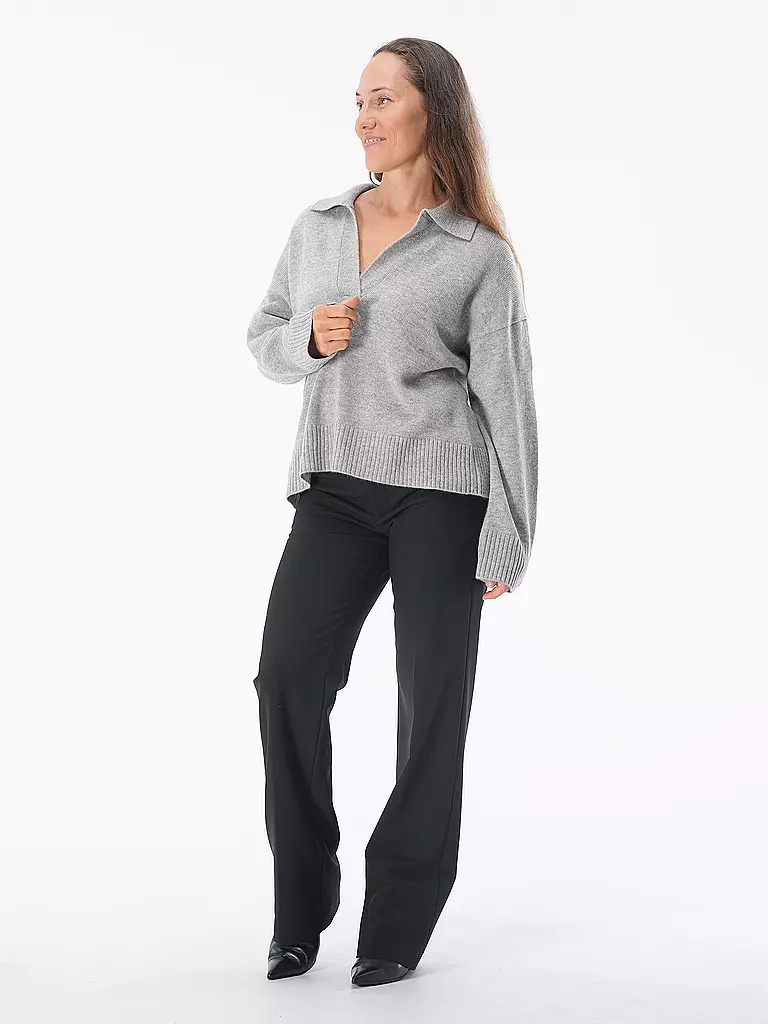 DAVIDA | Pull en cachemire | Gris clair