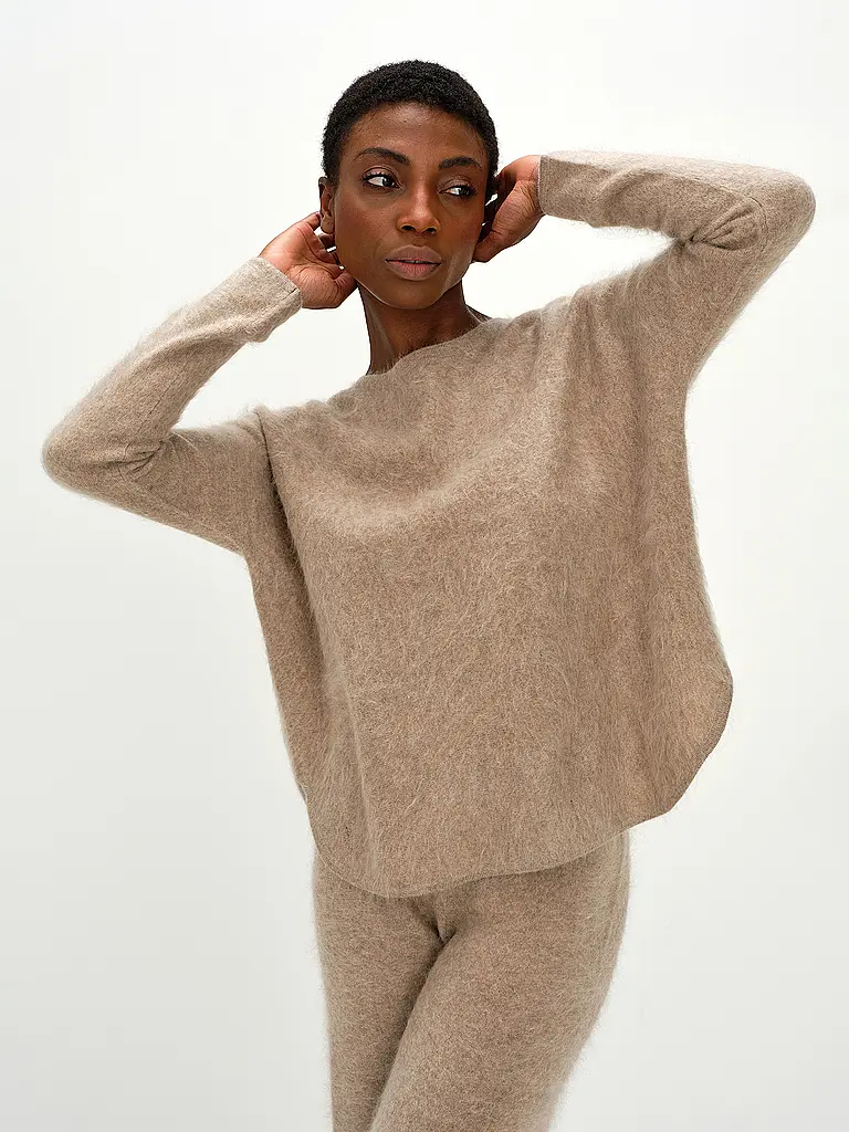 DAVIDA | Pull en cachemire | Beige