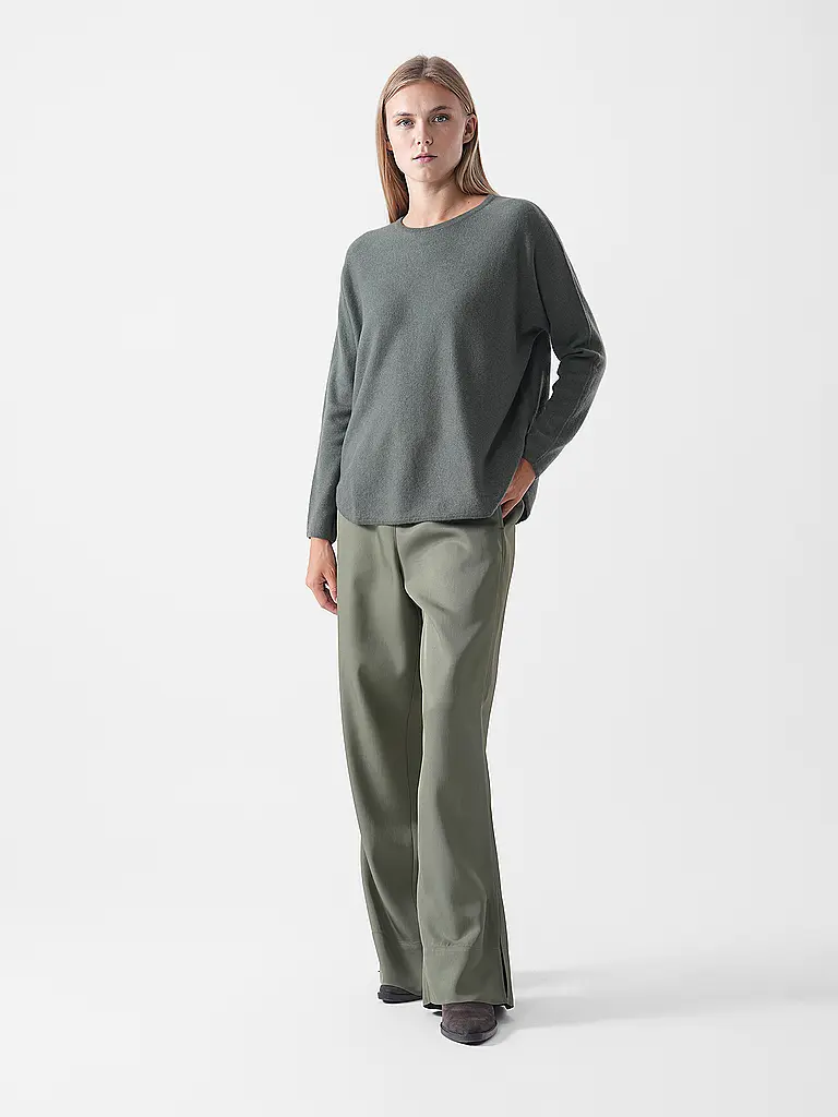 DAVIDA | Pull en cachemire | Vert foncé