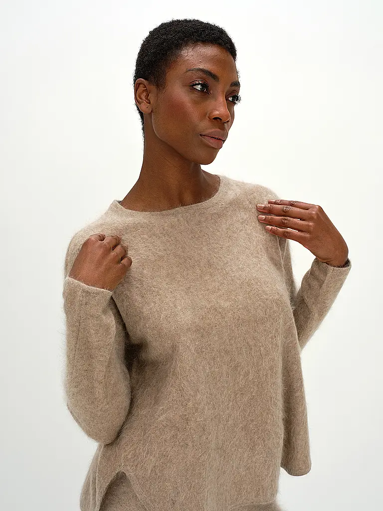 DAVIDA | Pull en cachemire | Beige