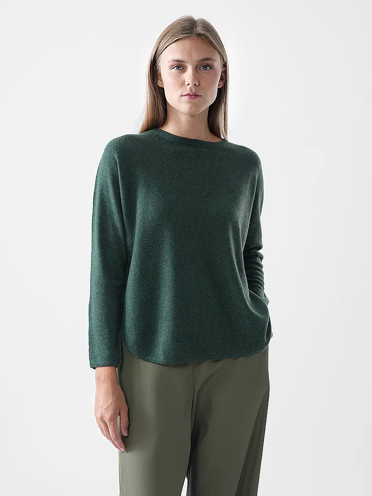 DAVIDA | Pull Kaschmir
Marque: DAVIDA
Couleur: vert
Catégories: Mode,Femme

Longueur des manches: Manches longues
Encolure: Col rond
Matière: Cachemire,Maille
Motif: Uni
Coupe (vêtement d'extérieur): Ample
Style: Pure | 
