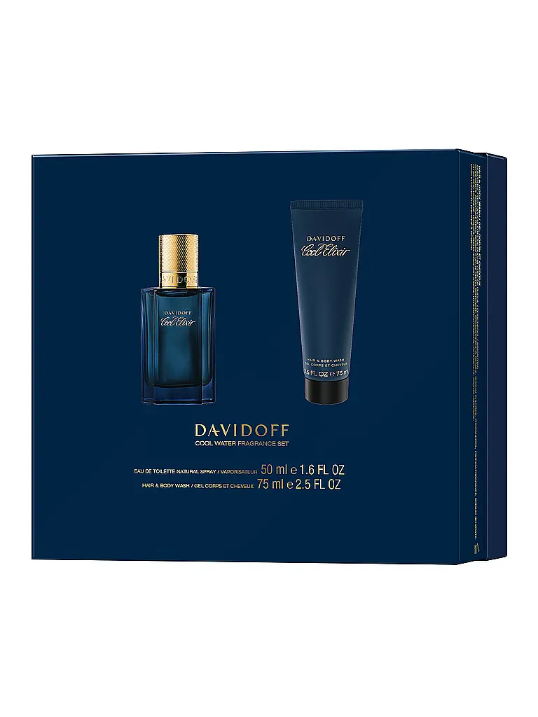 DAVIDOFF | Coffret cadeau - Cool Elixir Eau de Parfum Intense Set 75ml / 50ml | Aucune couleur