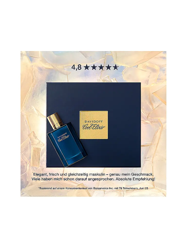 DAVIDOFF | Coffret cadeau - Cool Elixir Eau de Parfum Intense Set 75ml / 50ml | Aucune couleur