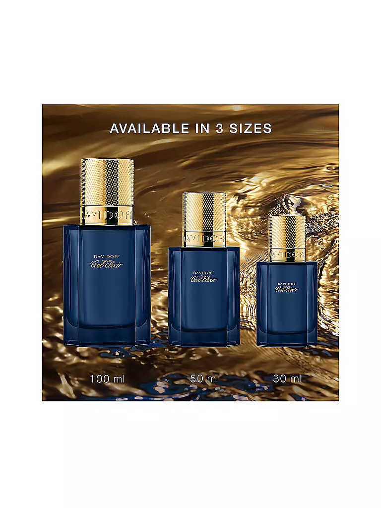 DAVIDOFF | Cool Elixir pour Homme 100ml | 