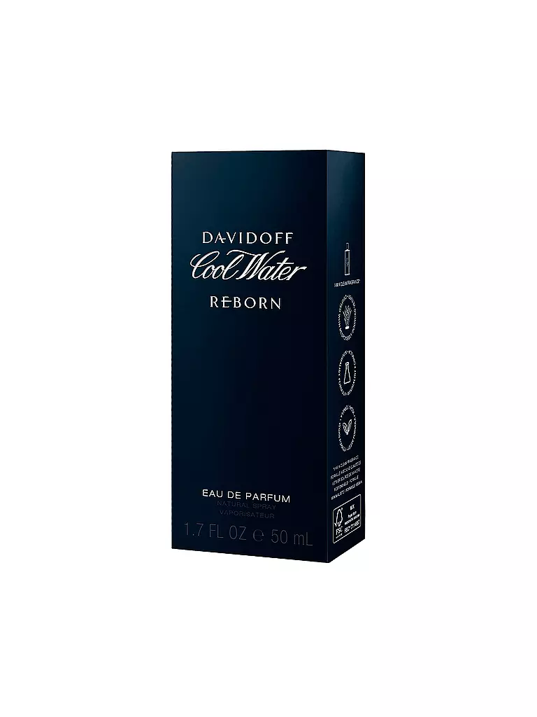 DAVIDOFF | Cool Water Reborn Eau de Parfum 50ml | Aucune couleur
