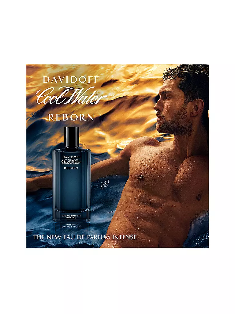 DAVIDOFF | Cool Water Reborn Eau de Parfum Intense pour Homme 100ml | 