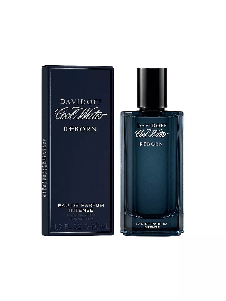 DAVIDOFF | Cool Water Reborn Eau de Parfum Intense pour Homme 50 ml | Aucune couleur