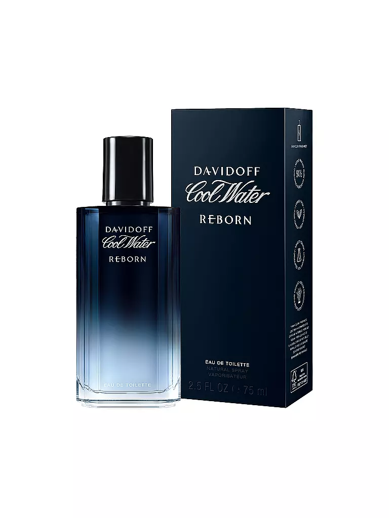 DAVIDOFF | Cool Water Reborn Man Eau de Toilette 75ml | Aucune couleur