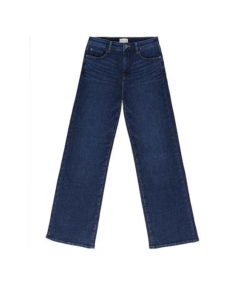 DAWN DENIM | Jeans Coupe Évasée DEW CLASSIC | dunkelblau