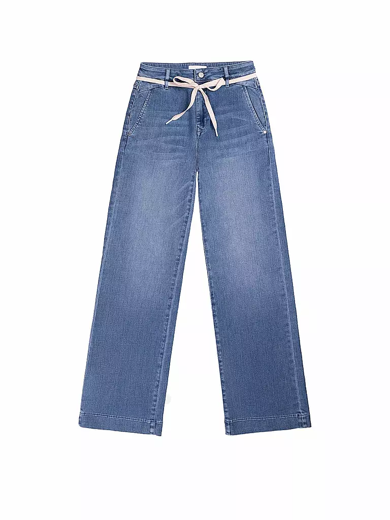 DAWN DENIM | Jeans Coupe Évasée | blau