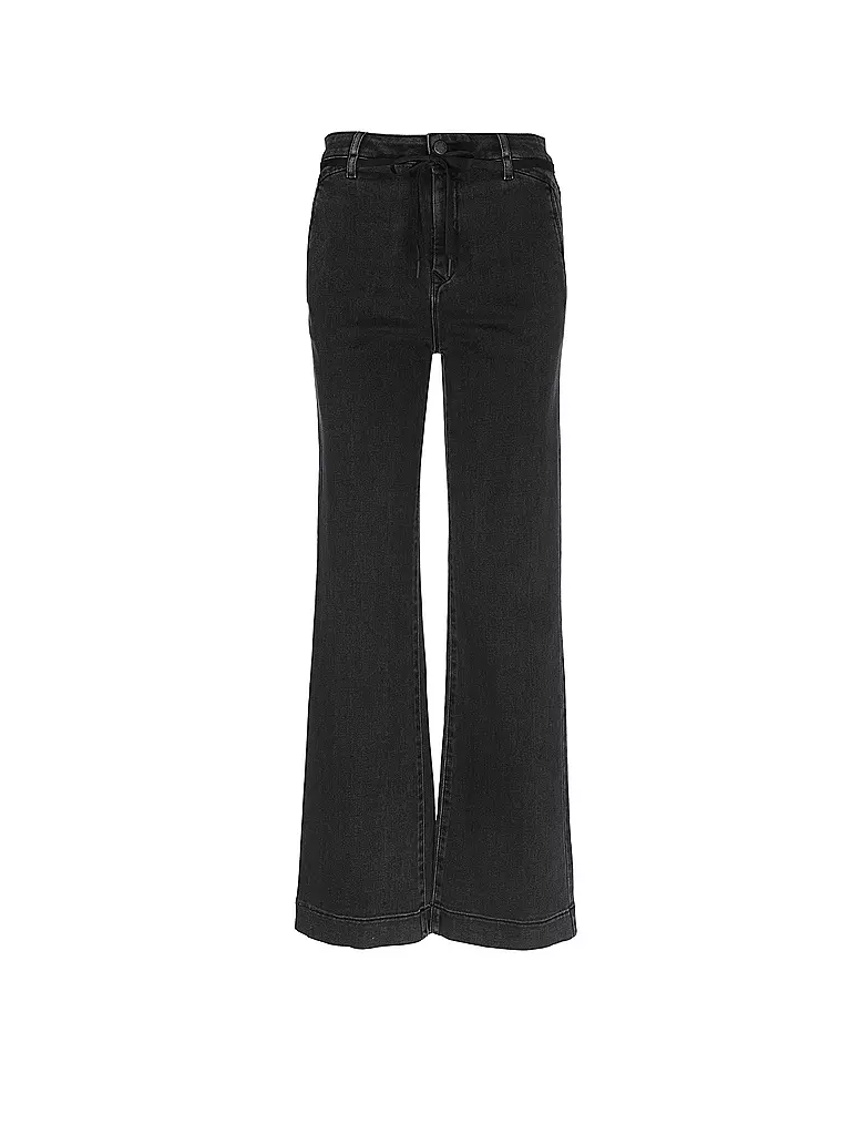 DAWN DENIM | Jeans Coupe Évasée | schwarz