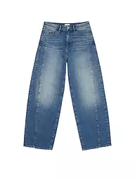 DAWN DENIM | Jeans Coupe Ballon | Bleu foncé