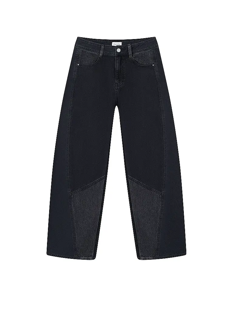 DAWN DENIM | Jeans Coupe Ballon | schwarz
