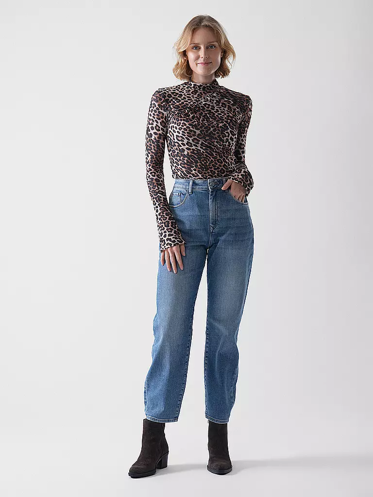 DAWN DENIM | Jeans Coupe Ballon | hellblau